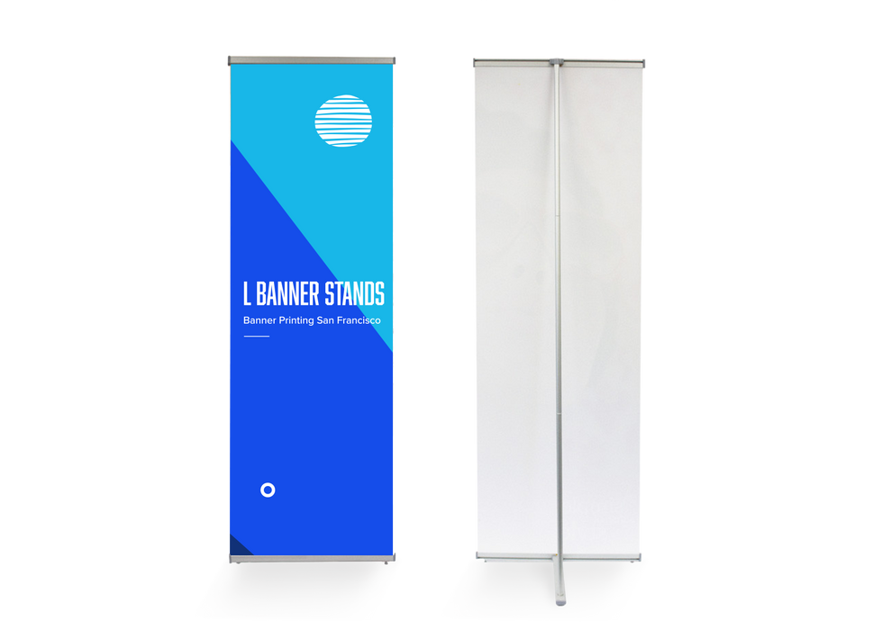 L Banner Stands