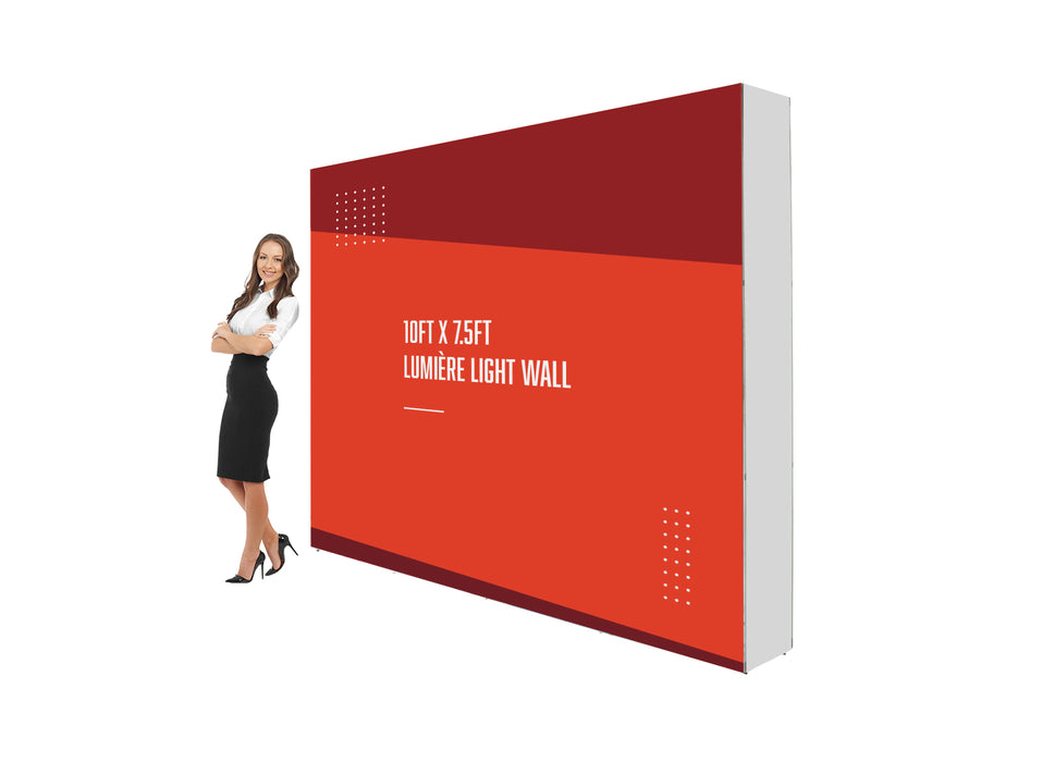 10ft x 7.5ft Lumière Light Wall (Backlit)