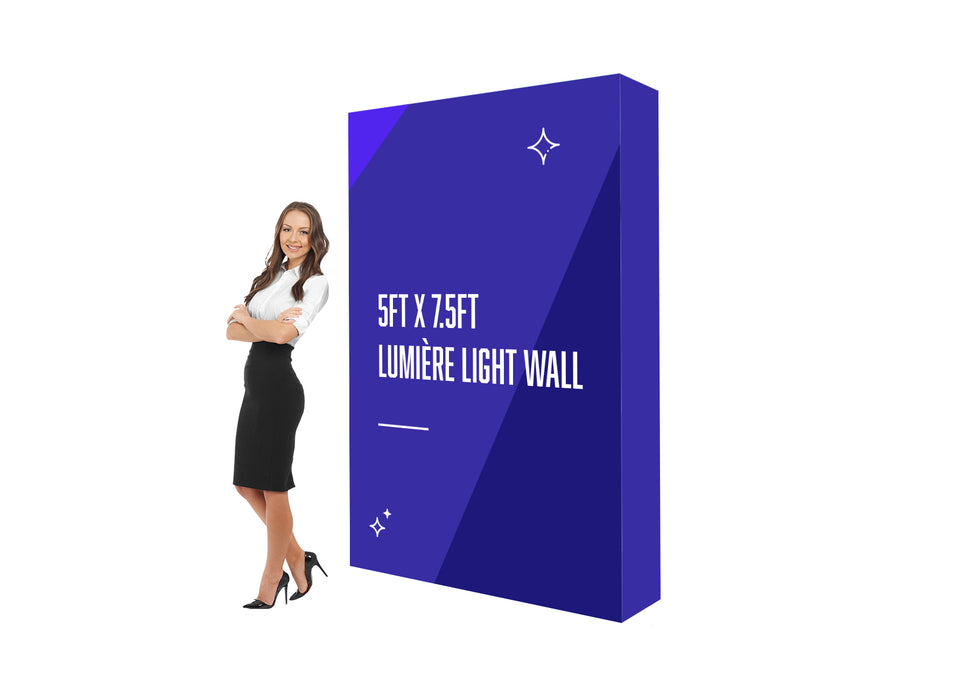 5ft x 7.5ft Lumière Light Wall (Backlit)