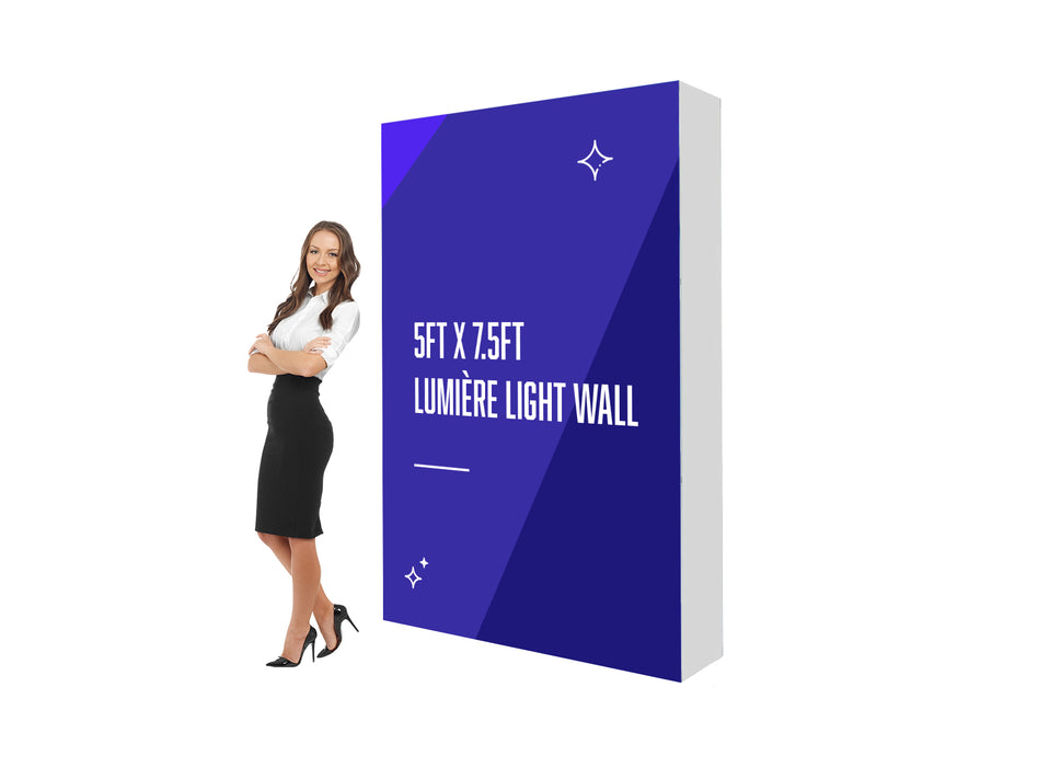 5ft x 7.5ft Lumière Light Wall (Backlit)