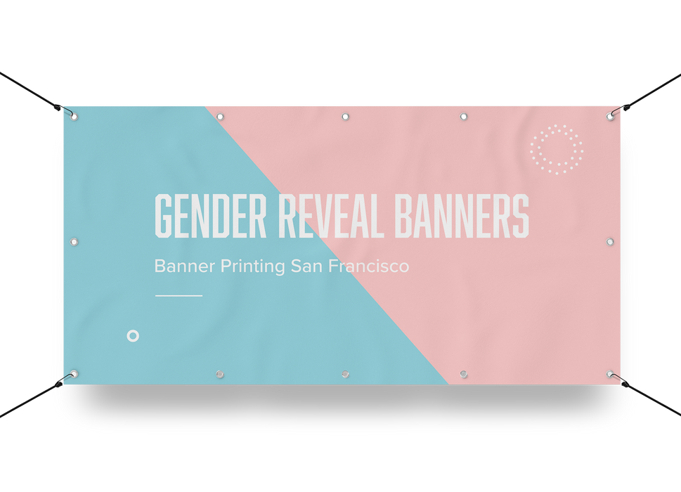 Gender Reveal Banners
