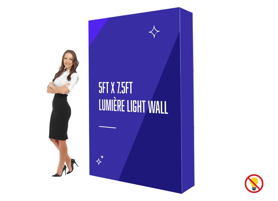 5ft x 7.5ft Lumière Light Wall (Non-Backlit)