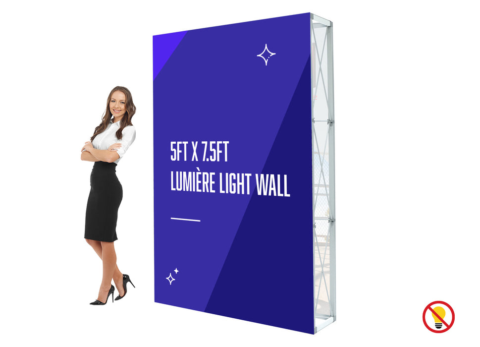 5ft x 7.5ft Lumière Light Wall (Non-Backlit)