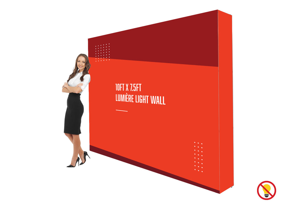 10ft x 7.5ft Lumière Light Wall (Non-Backlit)