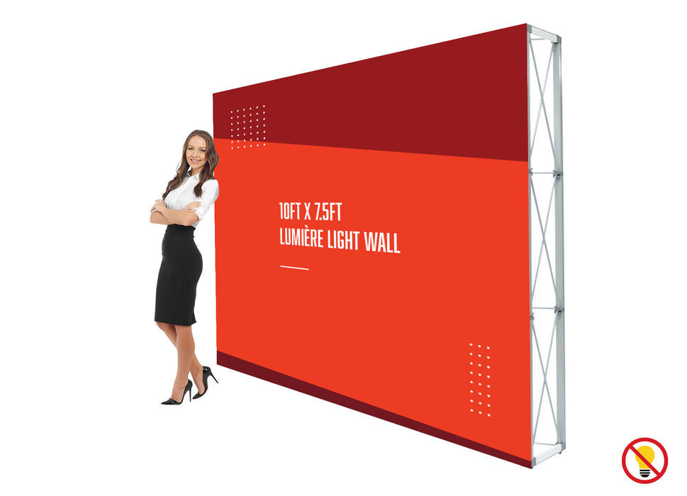 10ft x 7.5ft Lumière Light Wall (Non-Backlit)