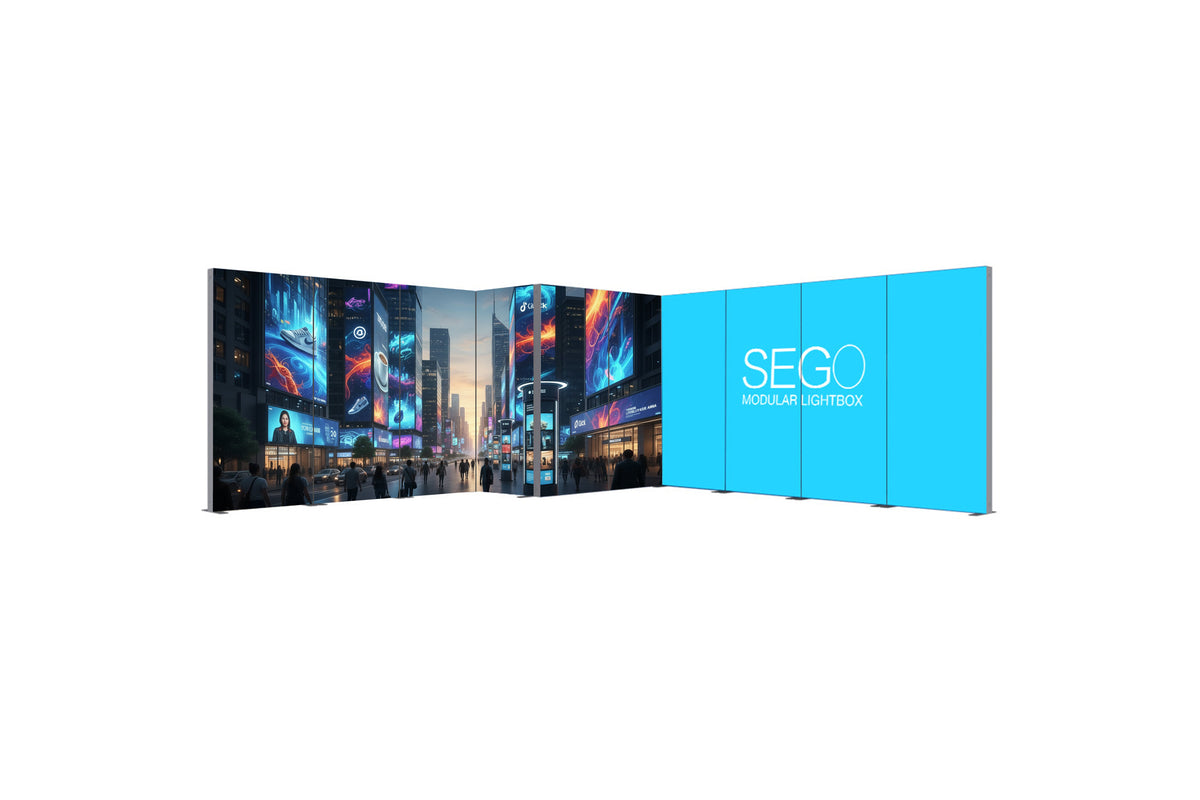 SEGO Modular Lightbox Display, Configuration I — Banner Printing San ...
