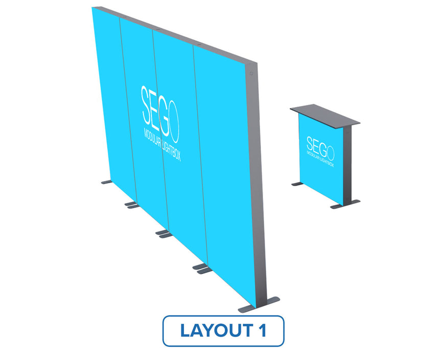 SEGO Modular Lightbox Display, Configuration K