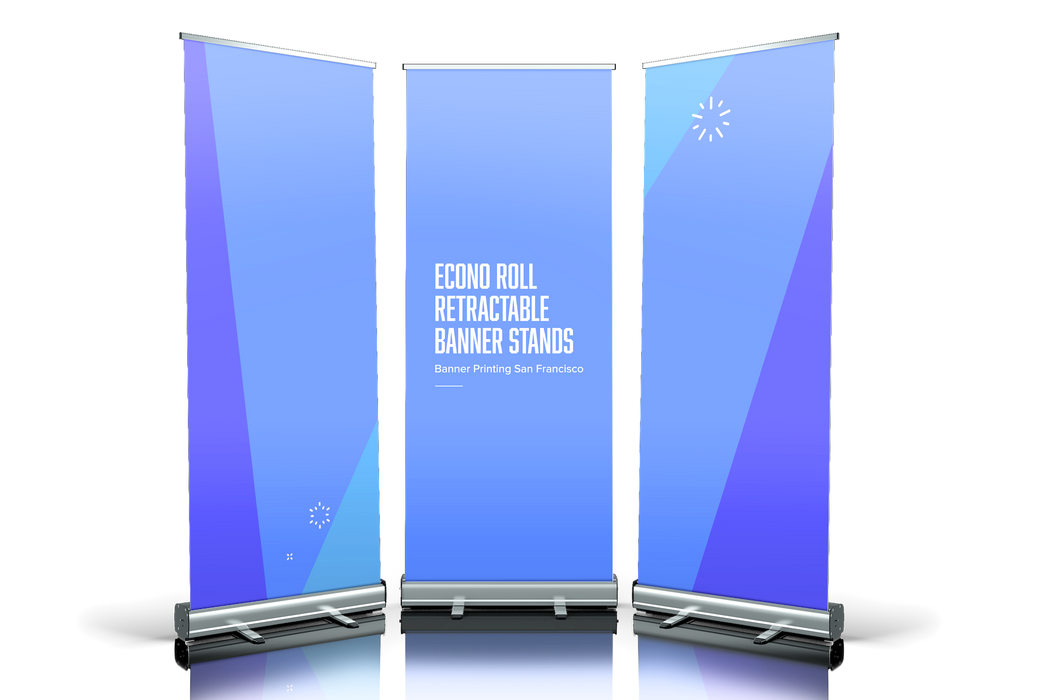 Econo Roll Retractable Banner Stands