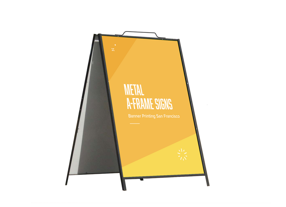 Metal A-Frame Signs