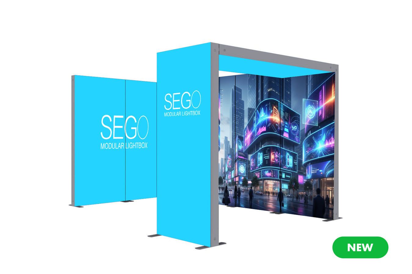 SEGO Modular Lightbox Displays