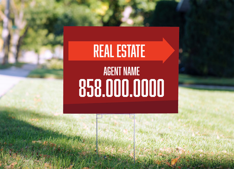 Real Estate Yard Signs