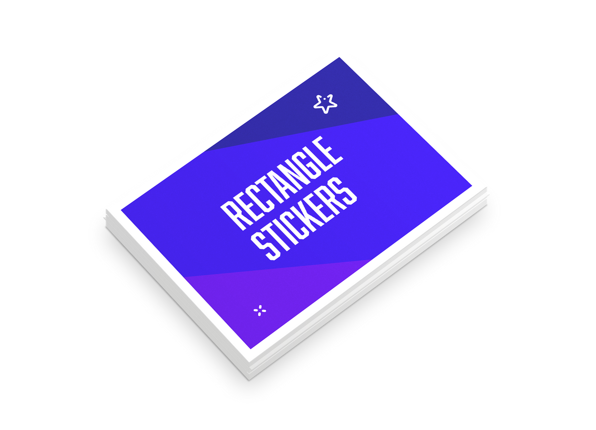 Banner Printing San Francisco | Rectangle Stickers
