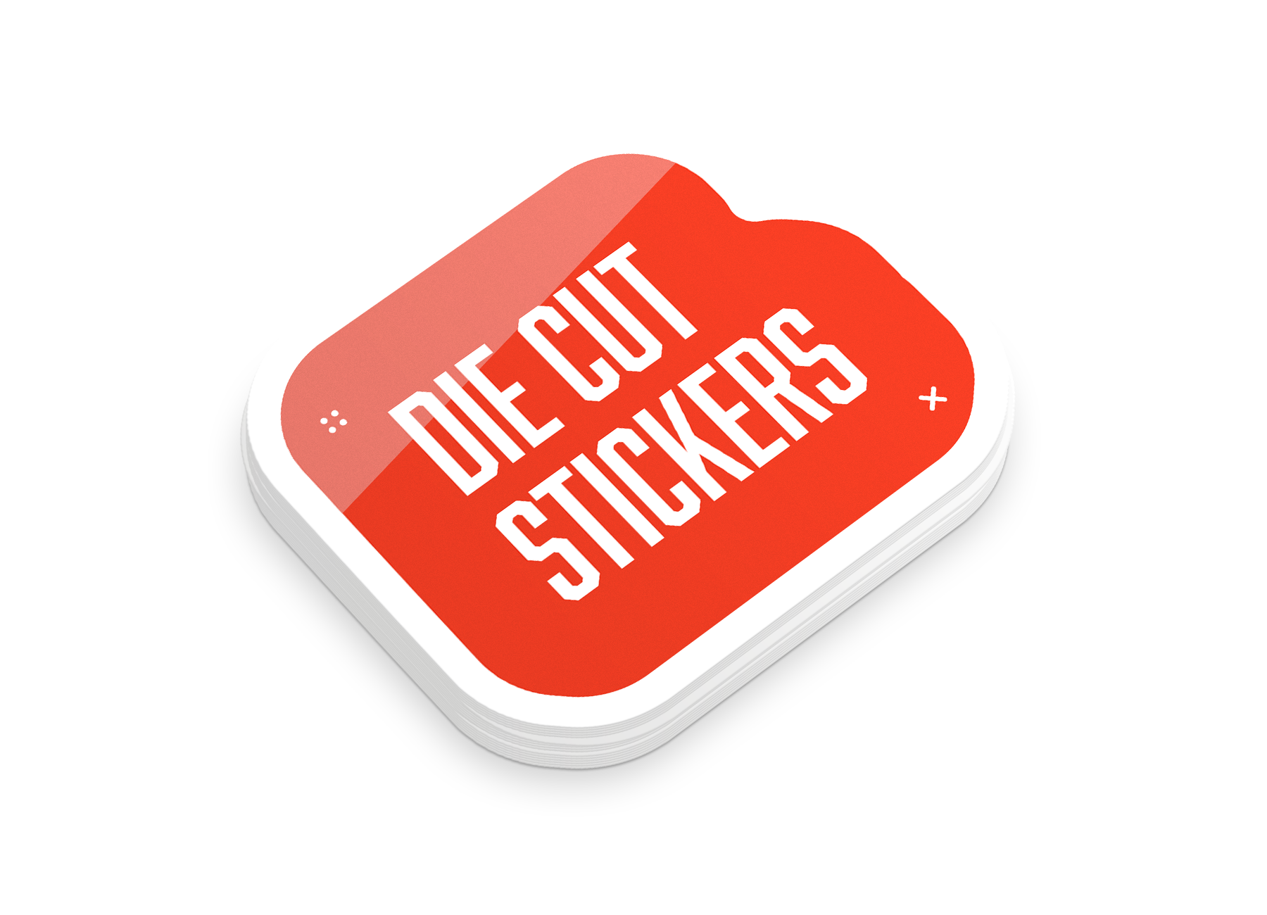 Die-Cut Sticker Printing - Print in Exact Shape and Size